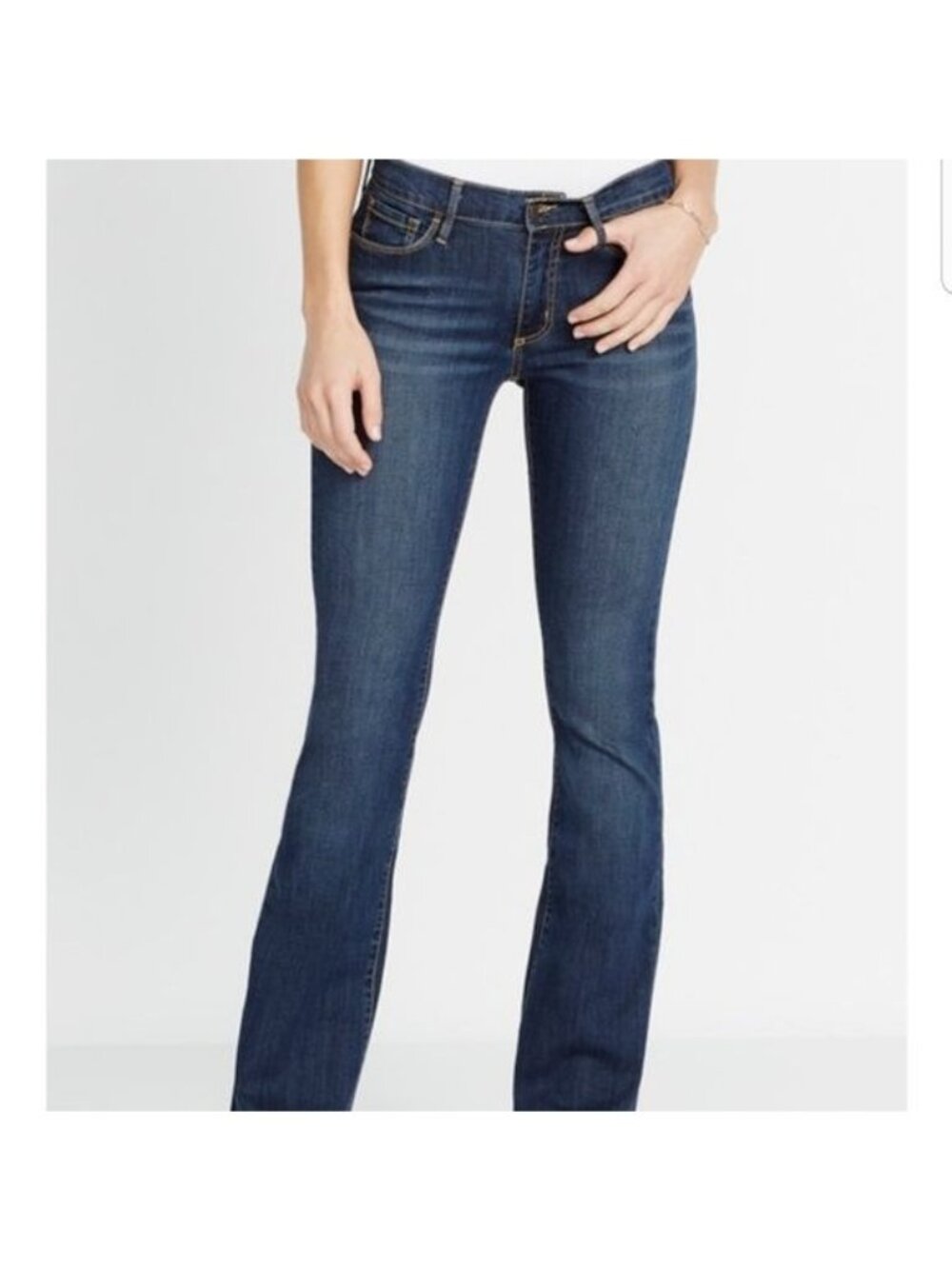 Buffalo David Bitton Medium Wash Straight-Leg Denim Jeans Womens Size 4x30